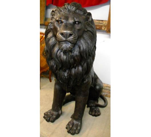 Bronze Lion Statue