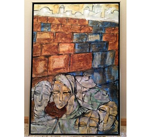 Moshe Katz original oil