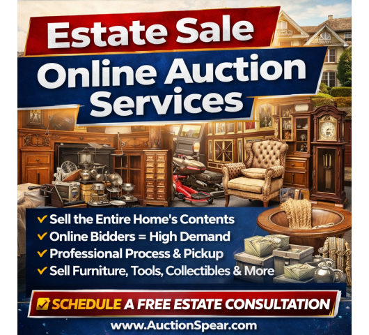  Estate Sale Auctions Made Easy | Trusted, Professional, Online